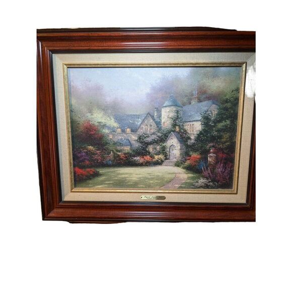 Thomas Kinkade 1998 1st addition of " Beyond Autom Gate. - Picture 1 of 8